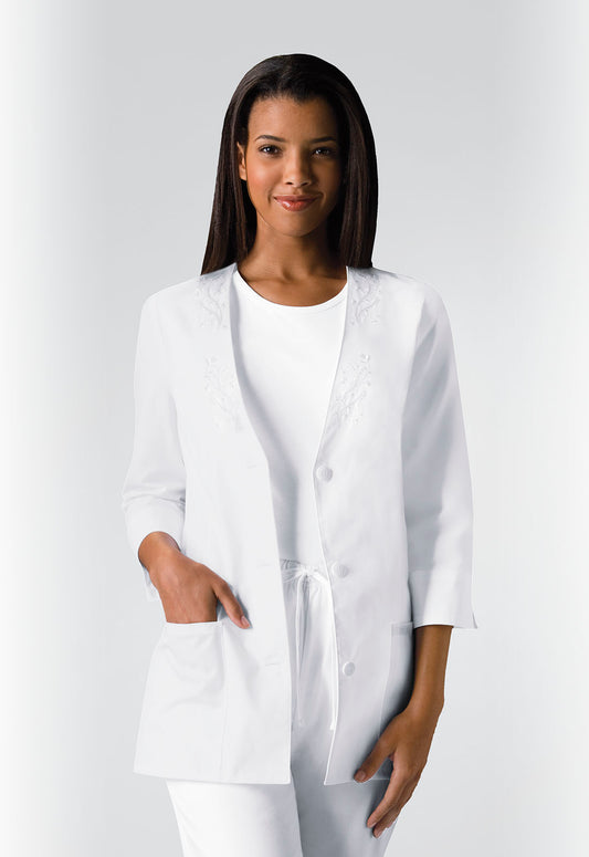 Women's 3/4 Sleeve Embroidered Jacket 1491