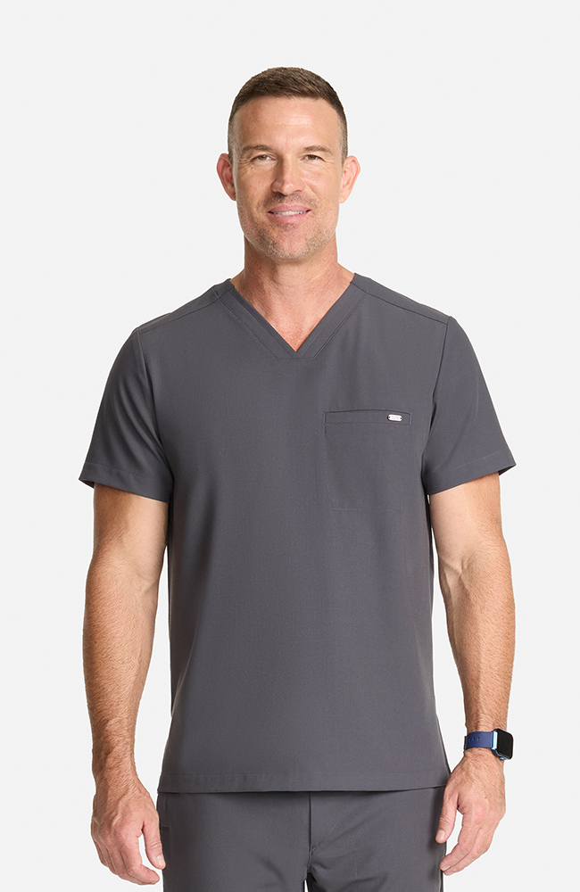 Healing Hands Men's Ari V-Neck Scrub Top 1 Pocket Style HH758 – Medical Top for Doctors, Nurses & Healthcare Workers