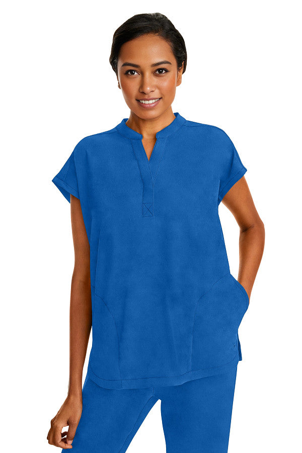 Healing Hands Women's Journey Mandarin Top & Tamara Pants – Medical Scrub Set for Nurses & Healthcare Workers