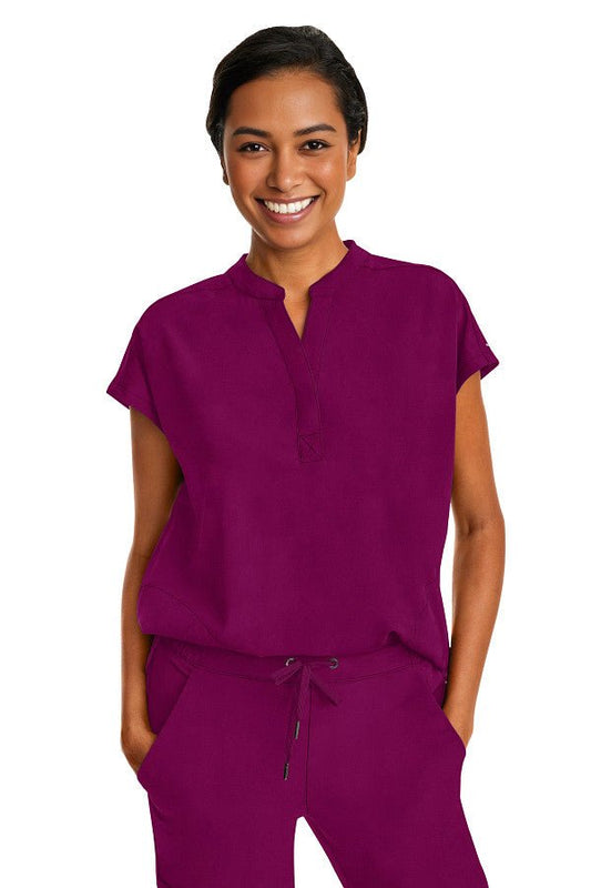 Healing Hands Women's Journey Mandarin Top & Tamara Pants – Medical Scrub Set for Nurses & Healthcare Workers