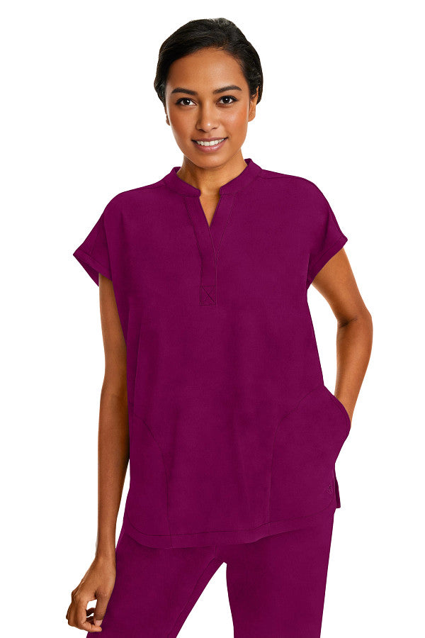 Healing Hands Women's Journey Mandarin Top & Tamara Pants – Medical Scrub Set for Nurses & Healthcare Workers