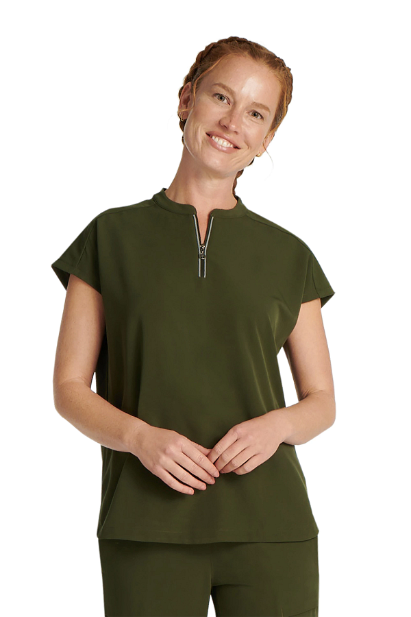 Healing Hands Women's Sandy Top & Naya Jogger Pant – Stylish Medical Scrub Set for Nurses & Healthcare Workers