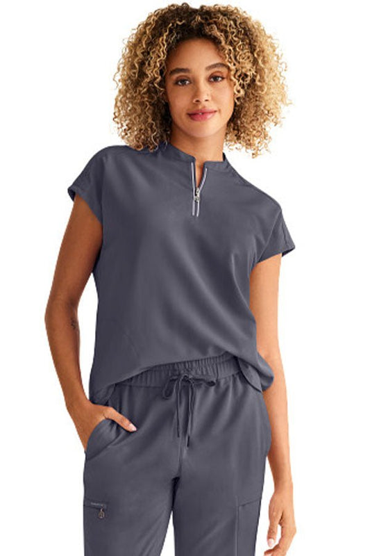 Healing Hands Women's Sandy Top & Naya Jogger Pant – Stylish Medical Scrub Set for Nurses & Healthcare Workers