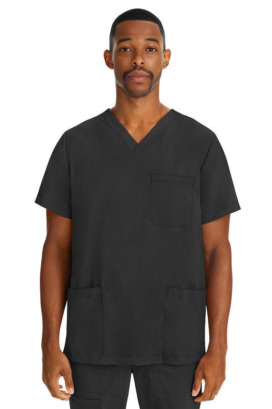Healing Hands Men's Jake Solid Scrub Top Style 2331 – Comfortable Medical Top for Nurses & Healthcare Professionals