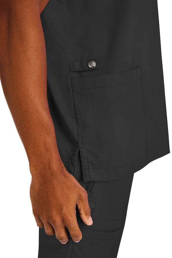 Healing Hands Men's Jake Solid Scrub Top Style 2331 – Comfortable Medical Top for Nurses & Healthcare Professionals