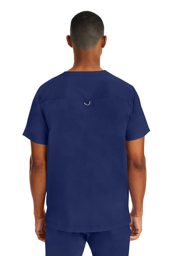 Healing Hands Men's Jake Solid Scrub Top Style 2331 – Comfortable Medical Top for Nurses & Healthcare Professionals