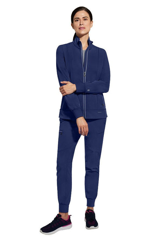 Healing Hands Women's Carly Stand Collar Jacket Style 5068 – Medical Warm-Up Jacket for Nurses & Healthcare Workers