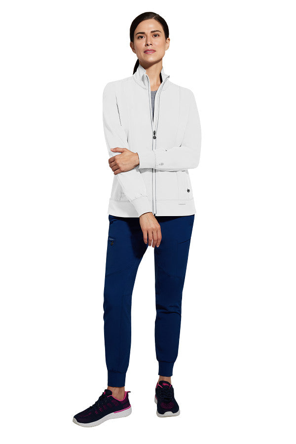 Healing Hands Women's Carly Stand Collar Jacket Style 5068 – Medical Warm-Up Jacket for Nurses & Healthcare Workers