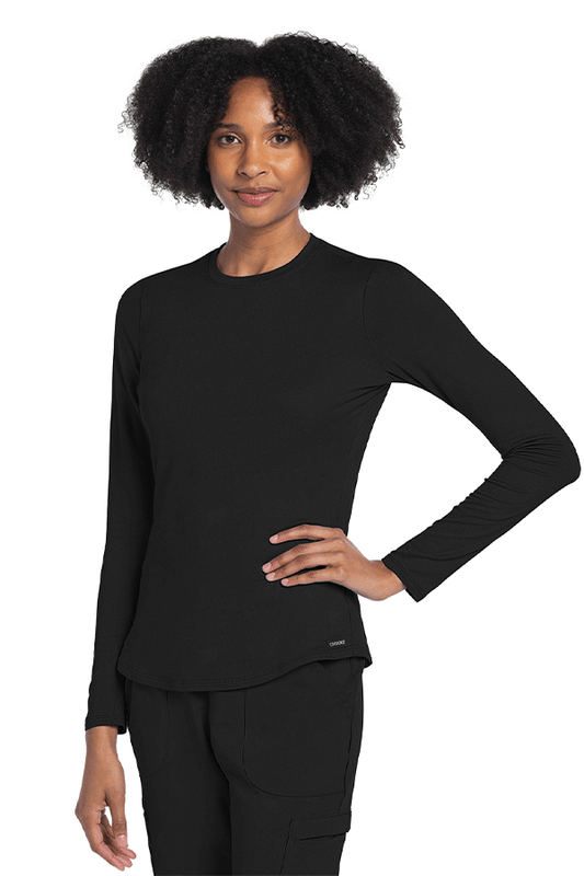 Cherokee Long Sleeve Underscrub Knit Tee CK773