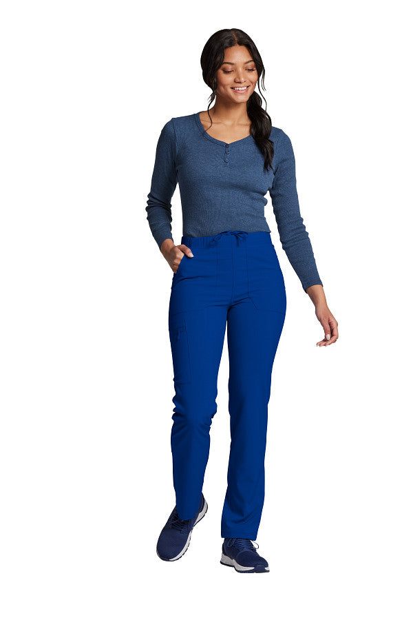 Dickies Unisex V-Neck Solid Scrub Pant DK019 – Comfortable Medical Pants for Nurses & Healthcare Professionals