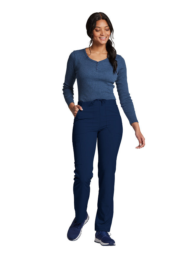 Dickies Unisex V-Neck Solid Scrub Pant DK019 – Comfortable Medical Pants for Nurses & Healthcare Professionals