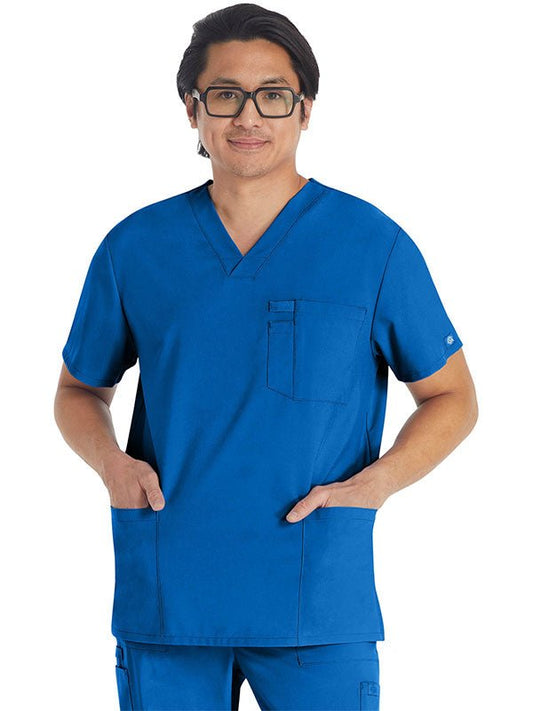 Dickies DK645 Scrub Top for Men – Durable V-Neck Design
