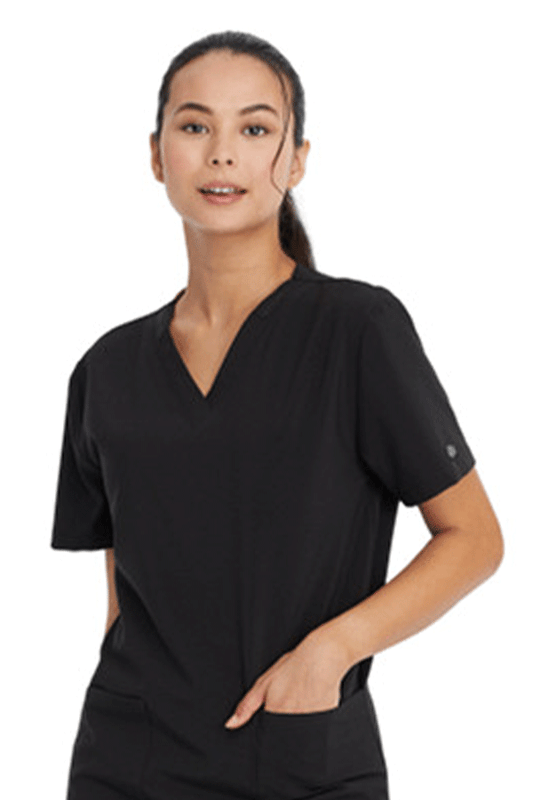Dickies Unisex V-Neck Solid DK619 Scrub Top