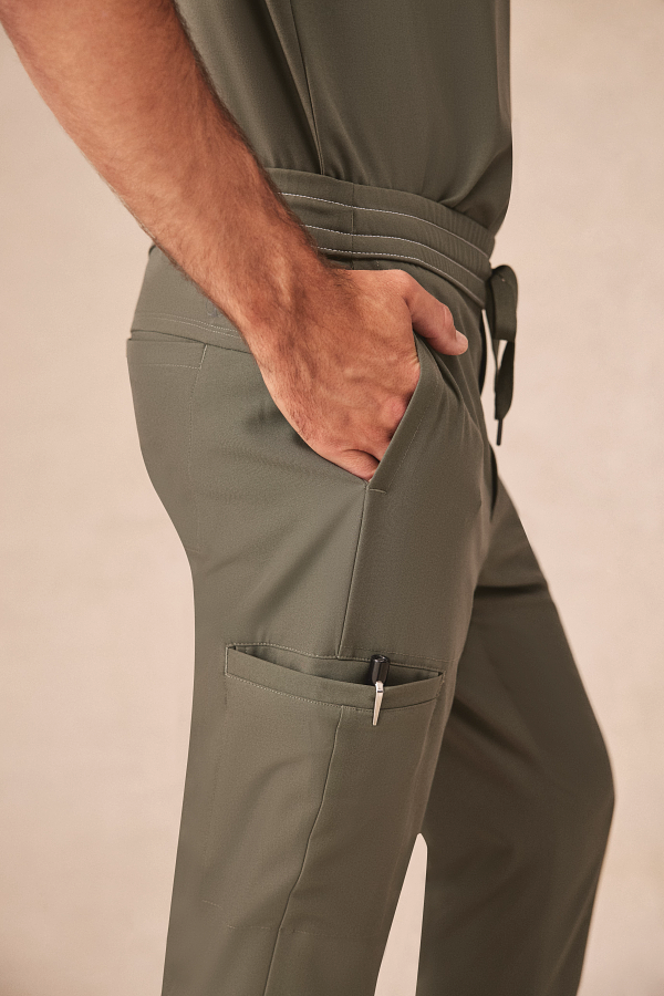 Healing Hands Men's Angelo Zip Fly Drawstring Scrub Pant Style 154 – Medical Pants for Nurses & Healthcare Workers