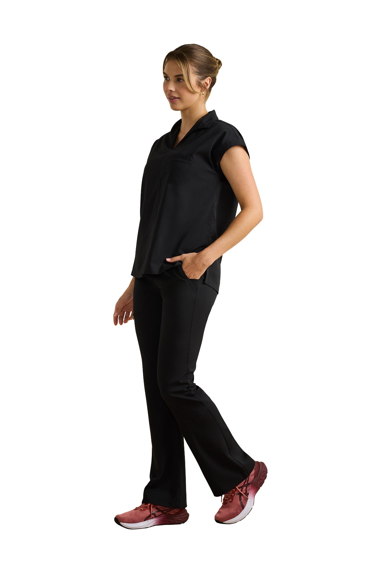 Women's Jazz Collared & Tessa Scrub Set by Healing Hands – Medical Scrubs for Nurses and Healthcare Workers"