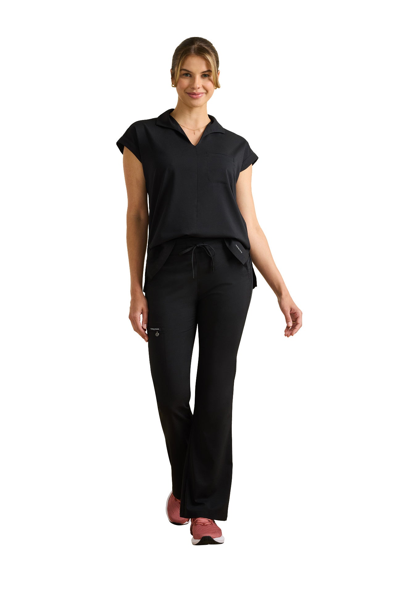 Women's Jazz Collared & Tessa Scrub Set by Healing Hands – Medical Scrubs for Nurses and Healthcare Workers"