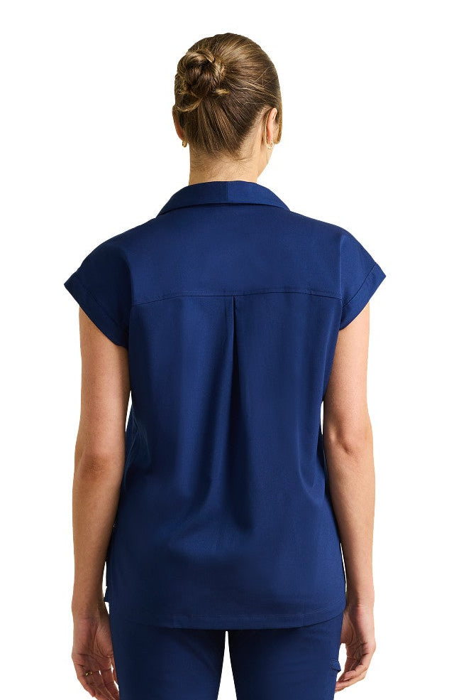 Women's Jazz Collared & Tessa Scrub Set by Healing Hands – Medical Scrubs for Nurses and Healthcare Workers"