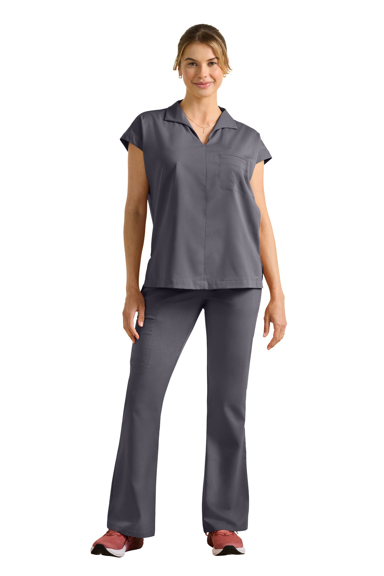 Women's Jazz Collared & Tessa Scrub Set by Healing Hands – Medical Scrubs for Nurses and Healthcare Workers"