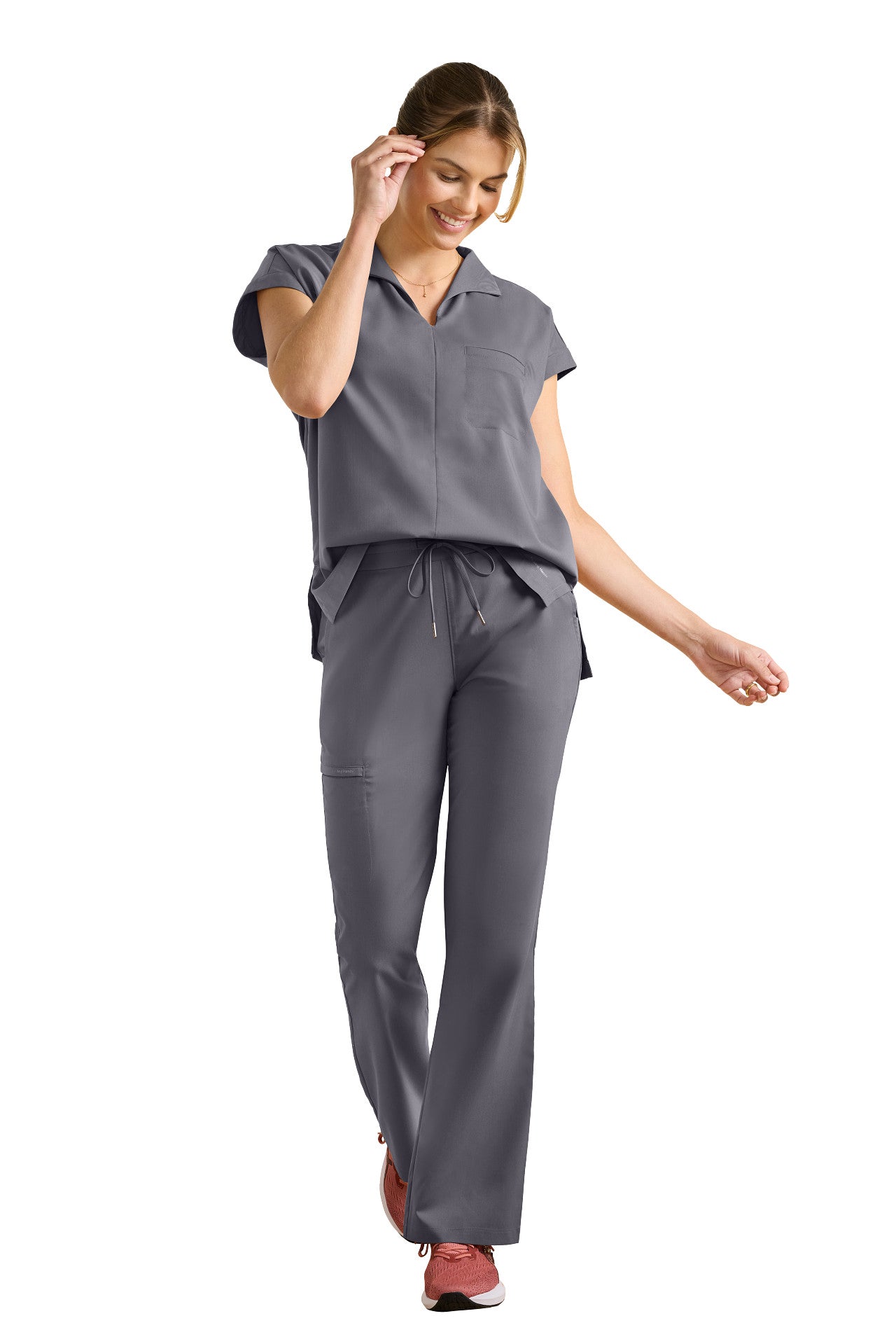 Women's Jazz Collared & Tessa Scrub Set by Healing Hands – Medical Scrubs for Nurses and Healthcare Workers