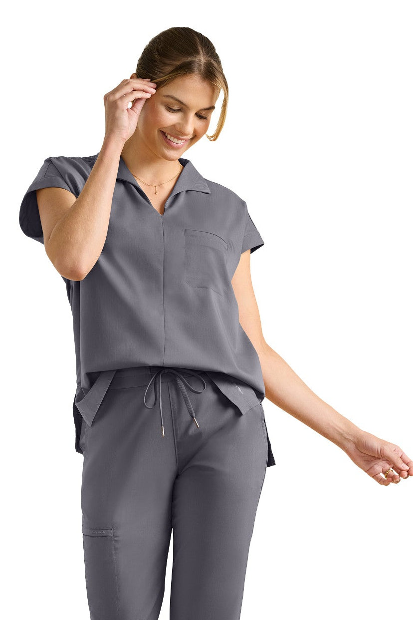 Women's Jazz Collared & Tessa Scrub Set by Healing Hands – Medical Scrubs for Nurses and Healthcare Workers