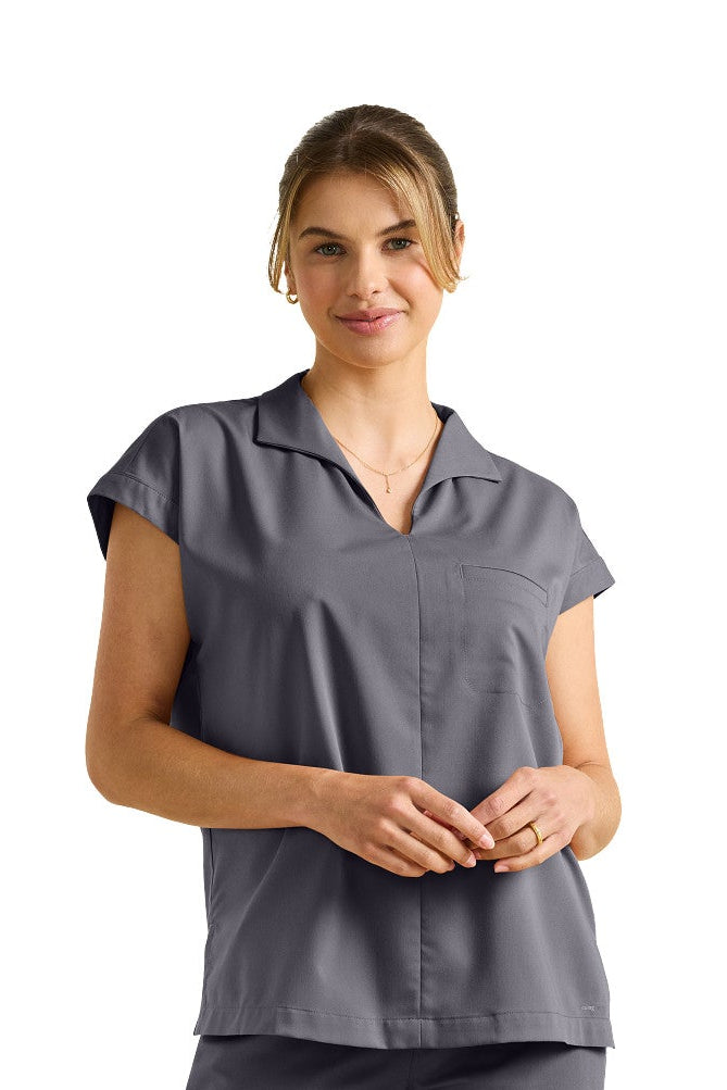 Women's Jazz Collared & Tessa Scrub Set by Healing Hands – Medical Scrubs for Nurses and Healthcare Workers"