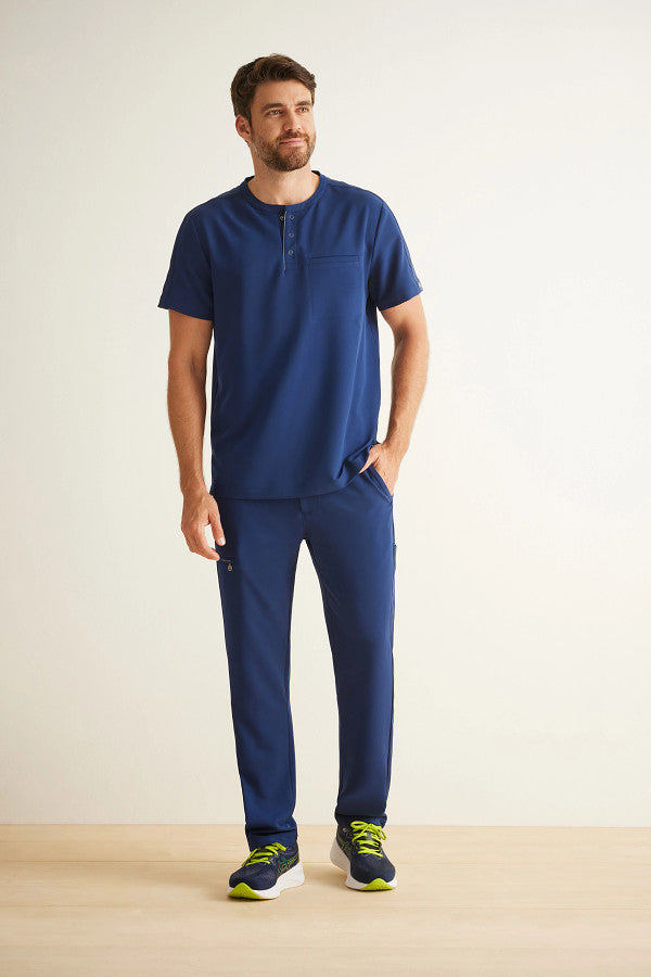 Healing Hands Men's Shane Scrub Top & Nash Pant – Medical Scrub Set for Doctors, Nurses & Healthcare Workers
