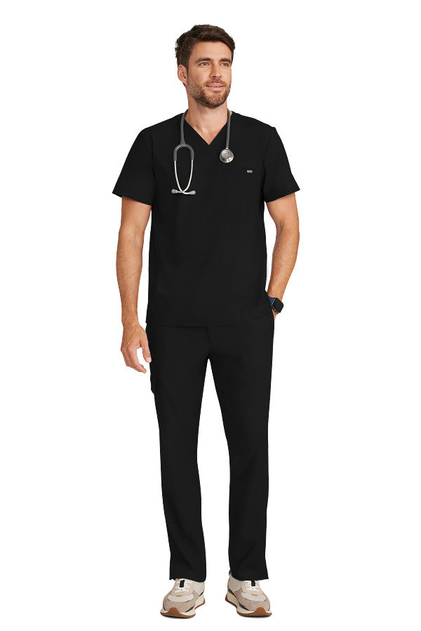 Healing Hands Men's Ari V-Neck Scrub Top 1 Pocket Style HH758 – Medical Top for Doctors, Nurses & Healthcare Workers