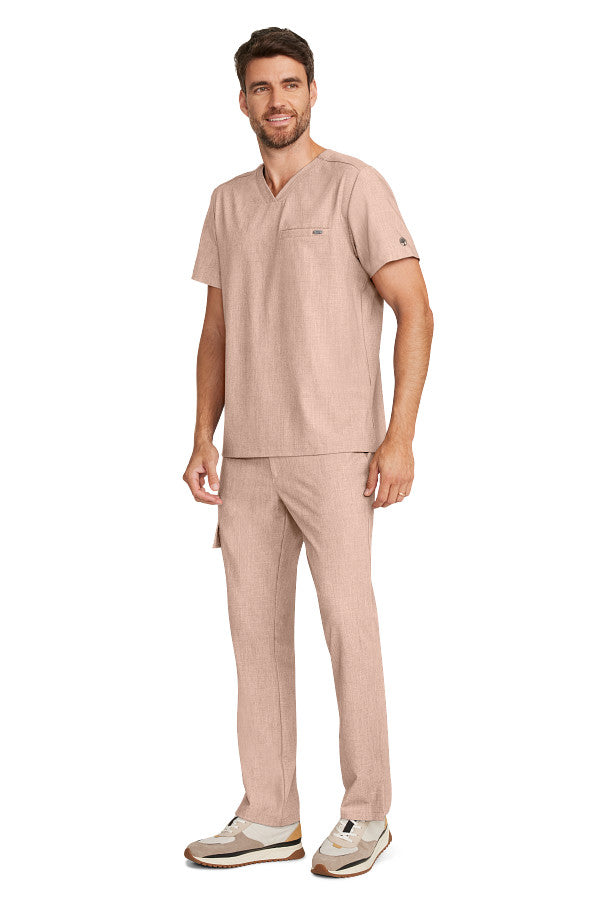 Healing Hands Men's Ari V-Neck Scrub Top 1 Pocket Style HH758 – Medical Top for Doctors, Nurses & Healthcare Workers