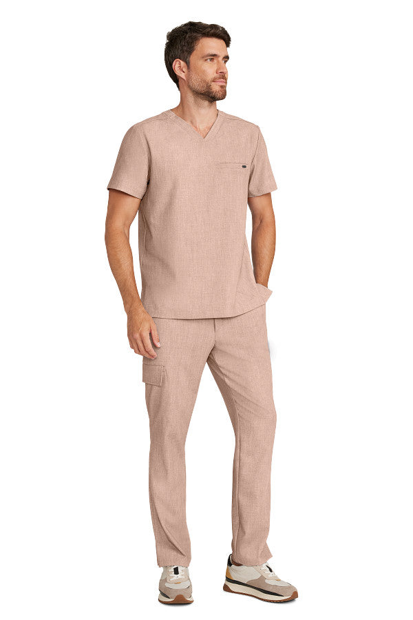 Healing Hands Men's Ari V-Neck Scrub Top 1 Pocket Style HH758 – Medical Top for Doctors, Nurses & Healthcare Workers