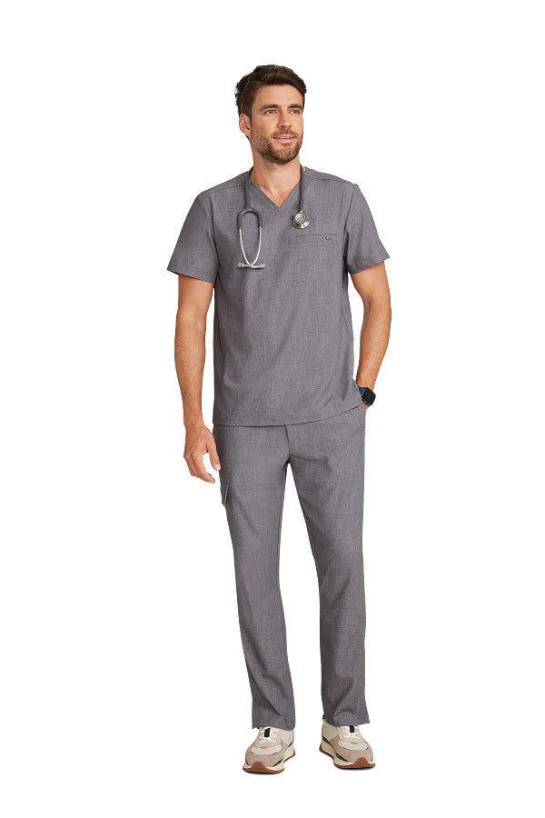 Healing Hands Men's Ari V-Neck Scrub Top 1 Pocket Style HH758 – Medical Top for Doctors, Nurses & Healthcare Workers