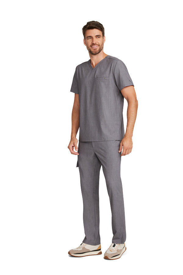 Healing Hands Men's Ari V-Neck Scrub Top 1 Pocket Style HH758 – Medical Top for Doctors, Nurses & Healthcare Workers