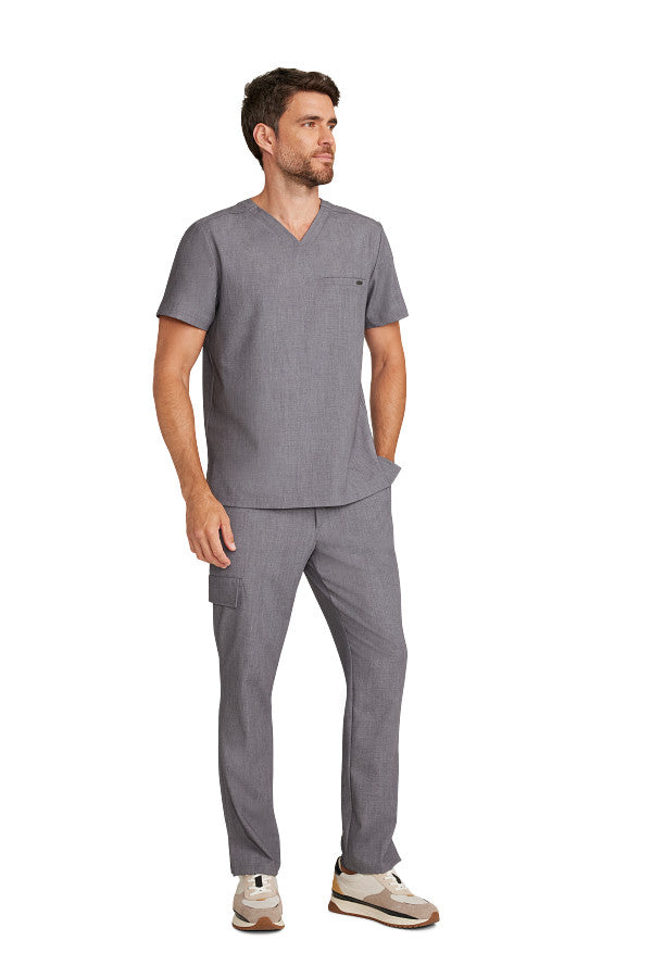 Healing Hands Men's Ari V-Neck Scrub Top 1 Pocket Style HH758 – Medical Top for Doctors, Nurses & Healthcare Workers