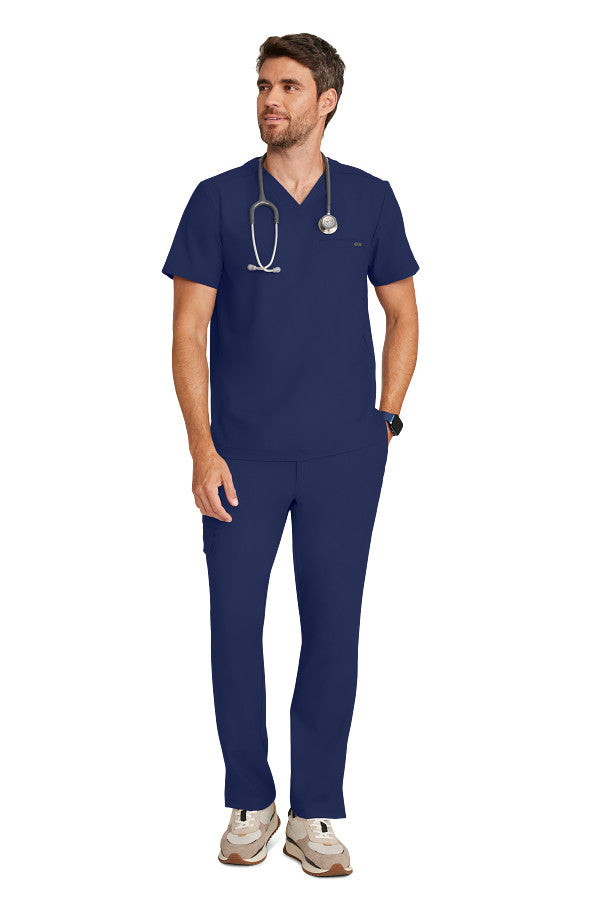 Healing Hands Men's Ari V-Neck Scrub Top 1 Pocket Style HH758 – Medical Top for Doctors, Nurses & Healthcare Workers