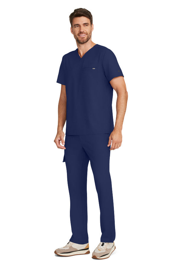 Healing Hands Men's Ari V-Neck Scrub Top 1 Pocket Style HH758 – Medical Top for Doctors, Nurses & Healthcare Workers