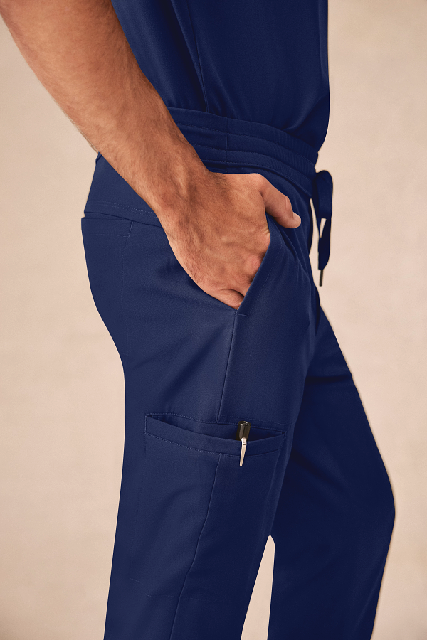 Healing Hands Men's Angelo Zip Fly Drawstring Scrub Pant Style 154 – Medical Pants for Nurses & Healthcare Workers