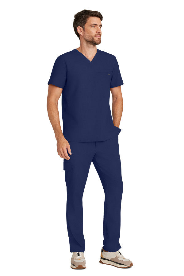 Healing Hands Men's Ari V-Neck Scrub Top 1 Pocket Style HH758 – Medical Top for Doctors, Nurses & Healthcare Workers