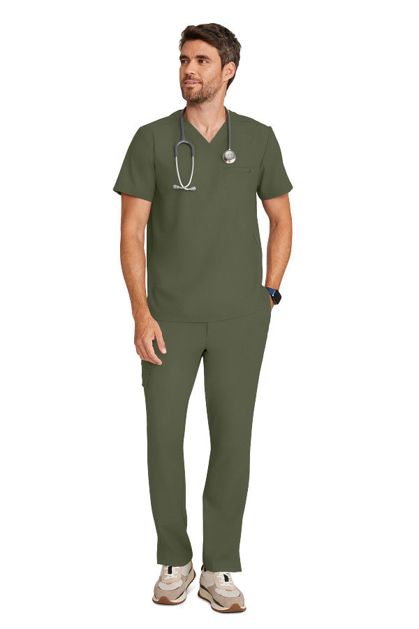 Healing Hands Men's Ari V-Neck Scrub Top 1 Pocket Style HH758 – Medical Top for Doctors, Nurses & Healthcare Workers