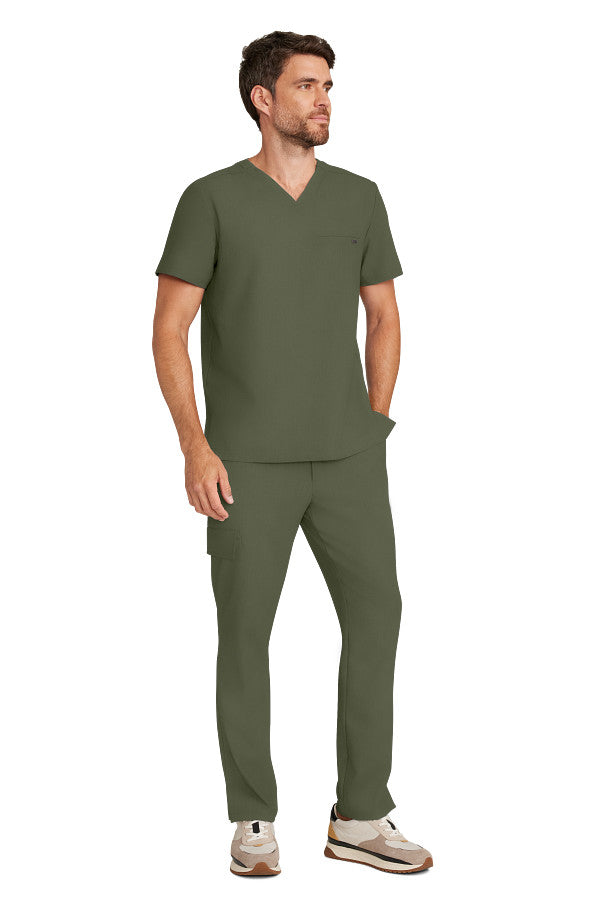 Healing Hands Men's Ari V-Neck Scrub Top 1 Pocket Style HH758 – Medical Top for Doctors, Nurses & Healthcare Workers