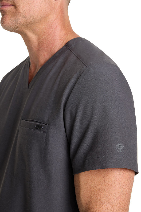 Healing Hands Men's Ari V-Neck Scrub Top 1 Pocket Style HH758 – Medical Top for Doctors, Nurses & Healthcare Workers