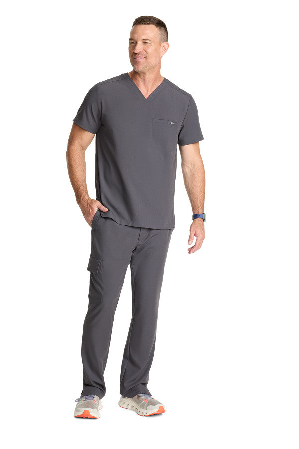 Healing Hands Men's Ari V-Neck Scrub Top 1 Pocket Style HH758 – Medical Top for Doctors, Nurses & Healthcare Workers