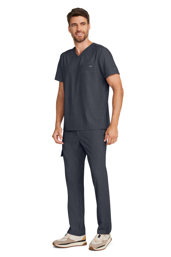 Healing Hands Men's Ari V-Neck Scrub Top 1 Pocket Style HH758 – Medical Top for Doctors, Nurses & Healthcare Workers