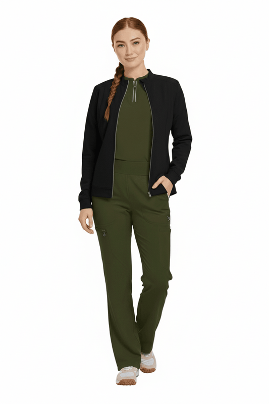 Healing Hands Women’s 3-Piece Scrub Set | Sandy Zip Top, Joelle Pant & Carly Jacket