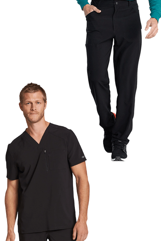 Men's Premium Solid Scrub Set DK930, DK055 – Dickies Retro Available only Al Dajeej Store