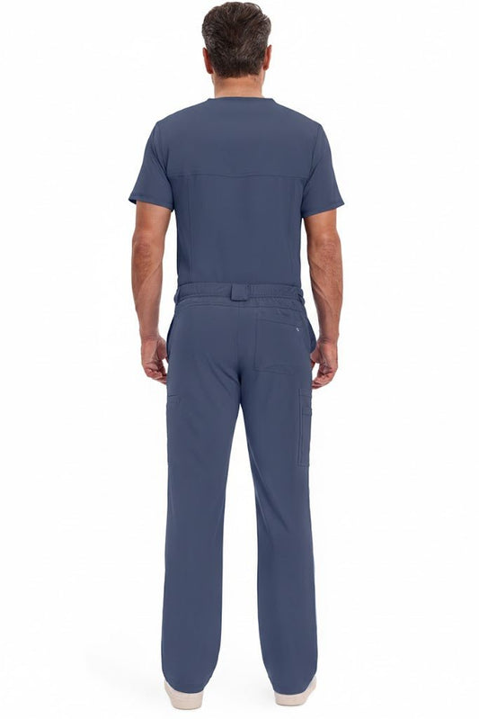 Men’s CK Infinity V-Neck Scrub Top & Fly Front Pant Scrub set