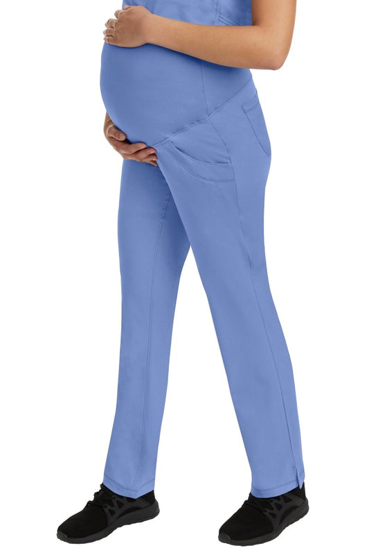 Women's Maternity Solid Scrub Rose Pants HH-9510