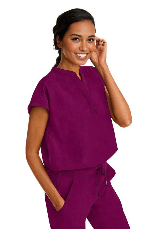 Healing Hands Women's Journey Mandarin Top & Tamara Pants – Medical Scrub Set for Nurses & Healthcare Workers