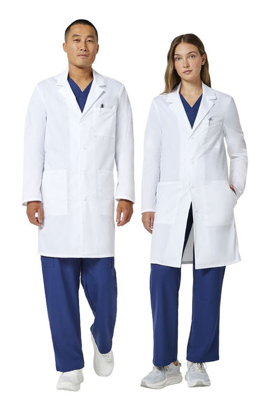 Cherokee Unisex Lab Coat 38" - White CK460