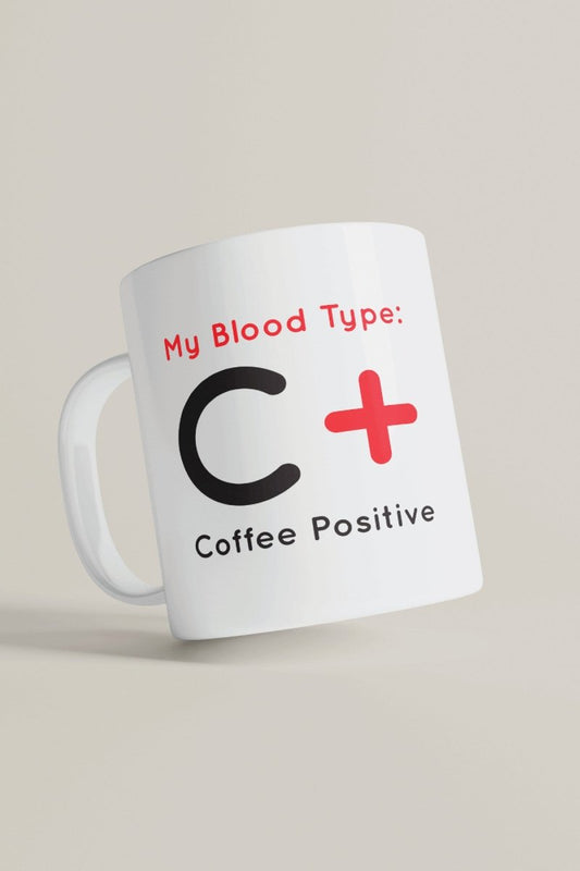 C_Coffee Positive_Medical Coffee Mug