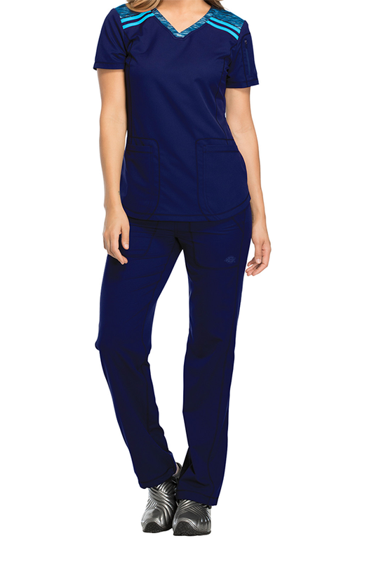 Dickies Dynamix Scrub Set – DK740 V-Neck Top & DK130 Pants