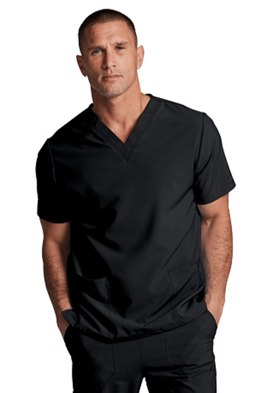Dickies Unisex V-Neck Solid DK619 Scrub Top